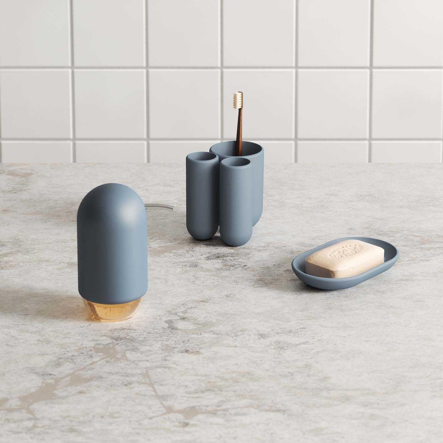 Umbra Touch Soap Dispenser, Slate Blue