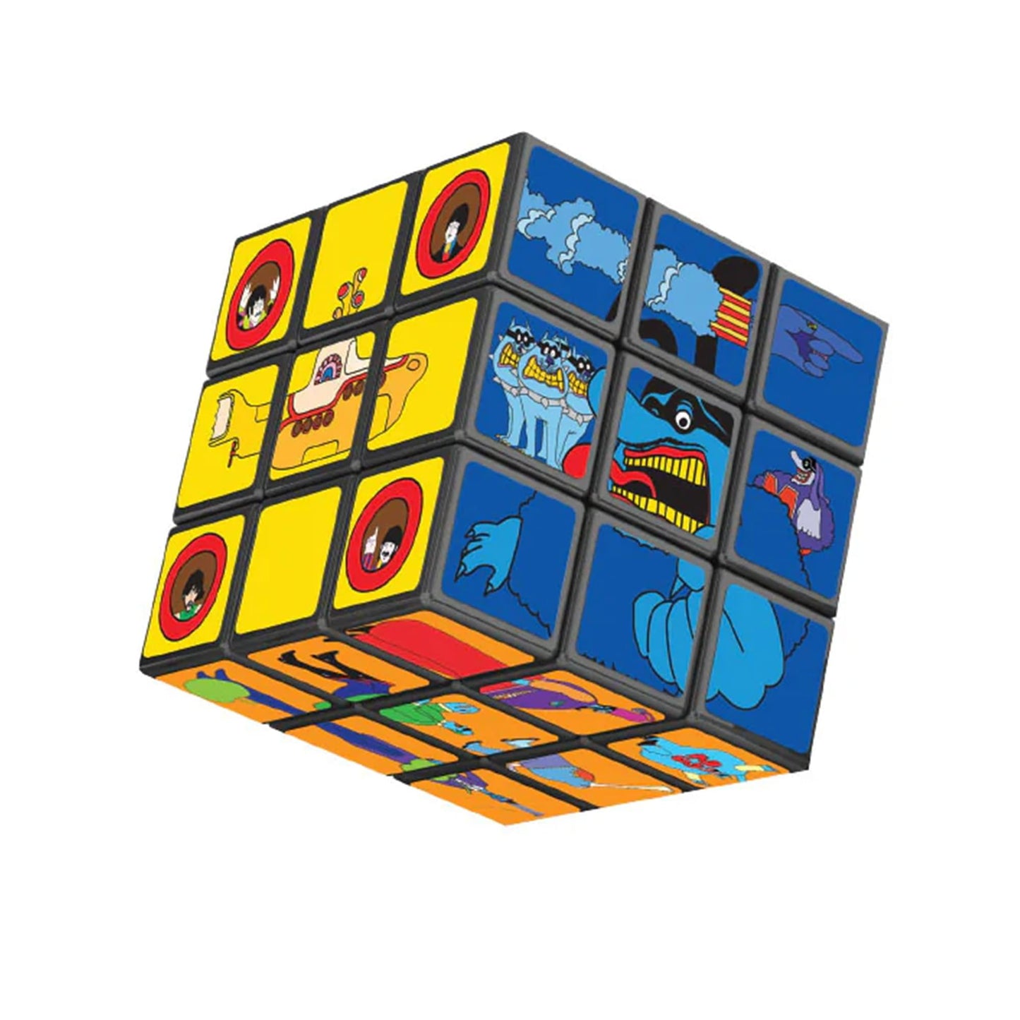 The Beatles x Rubik's Yellow Submarine 3" x 3" Cube