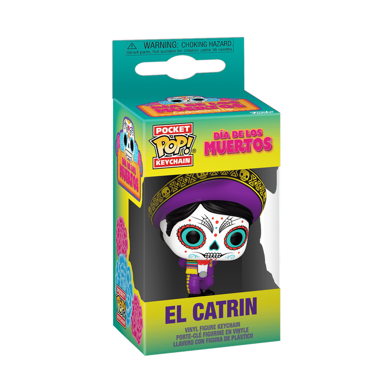 Funko Pop! Collectible Keychain Dia de Los Muertos Icon- El Catrin