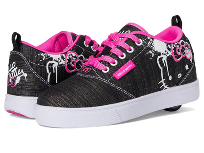 Heelys Pro 20 Hello Kitty Black/Pink, Big Kid Size 7 Medium