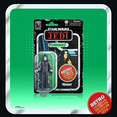 STAR WARS Retro Collection The Emperor, Return of The Jedi 3.75-Inch Action Figure