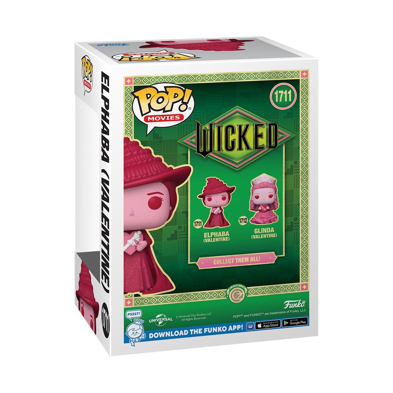 Funko POP! Movies: Wicked Movie Valentines Elphaba