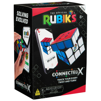 Rubiks Cube ConnectedX, Bluetooth Enabled 3x3 Classic Cube
