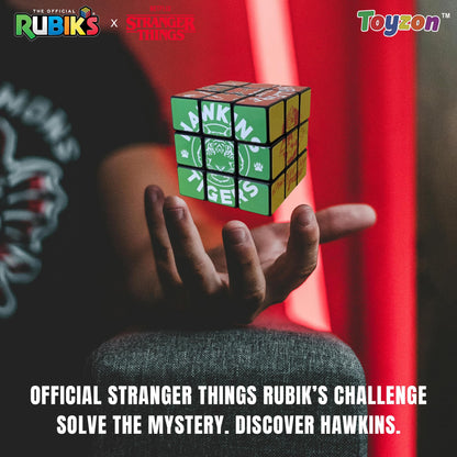 Stranger Things Themed Rubik's Cube 3x3 Speed Cube