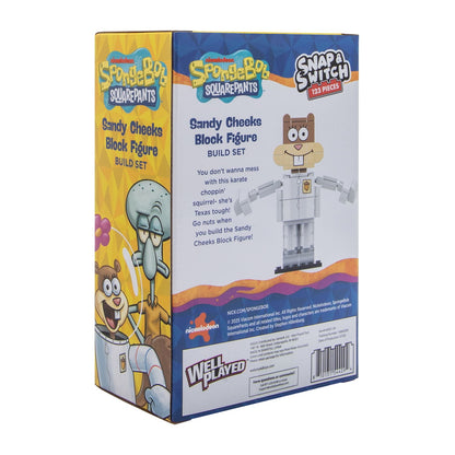 Well Played Toys SpongeBob SquarePants Snap & Switch Sandy Cheeks Build Set