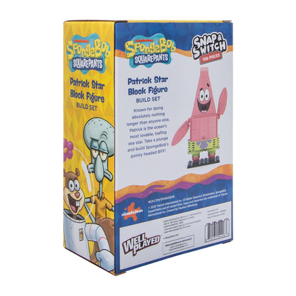 Well Played Toys SpongeBob SquarePants Snap & Switch Patrick Build Set