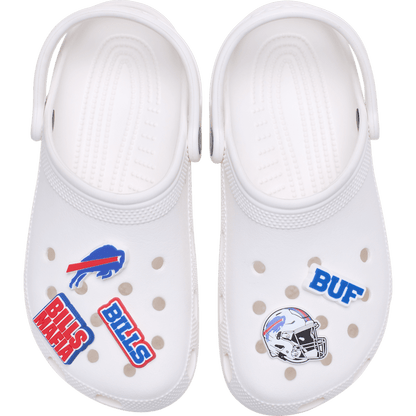 Crocs Jibbitz NFL Buffalo Bills 5-Pack Shoe Charms | Jibbitz for Crocs