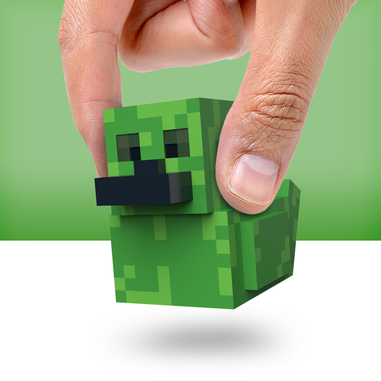 TUBBZ Collectable Duck Mini 2-inch Minecraft Creeper