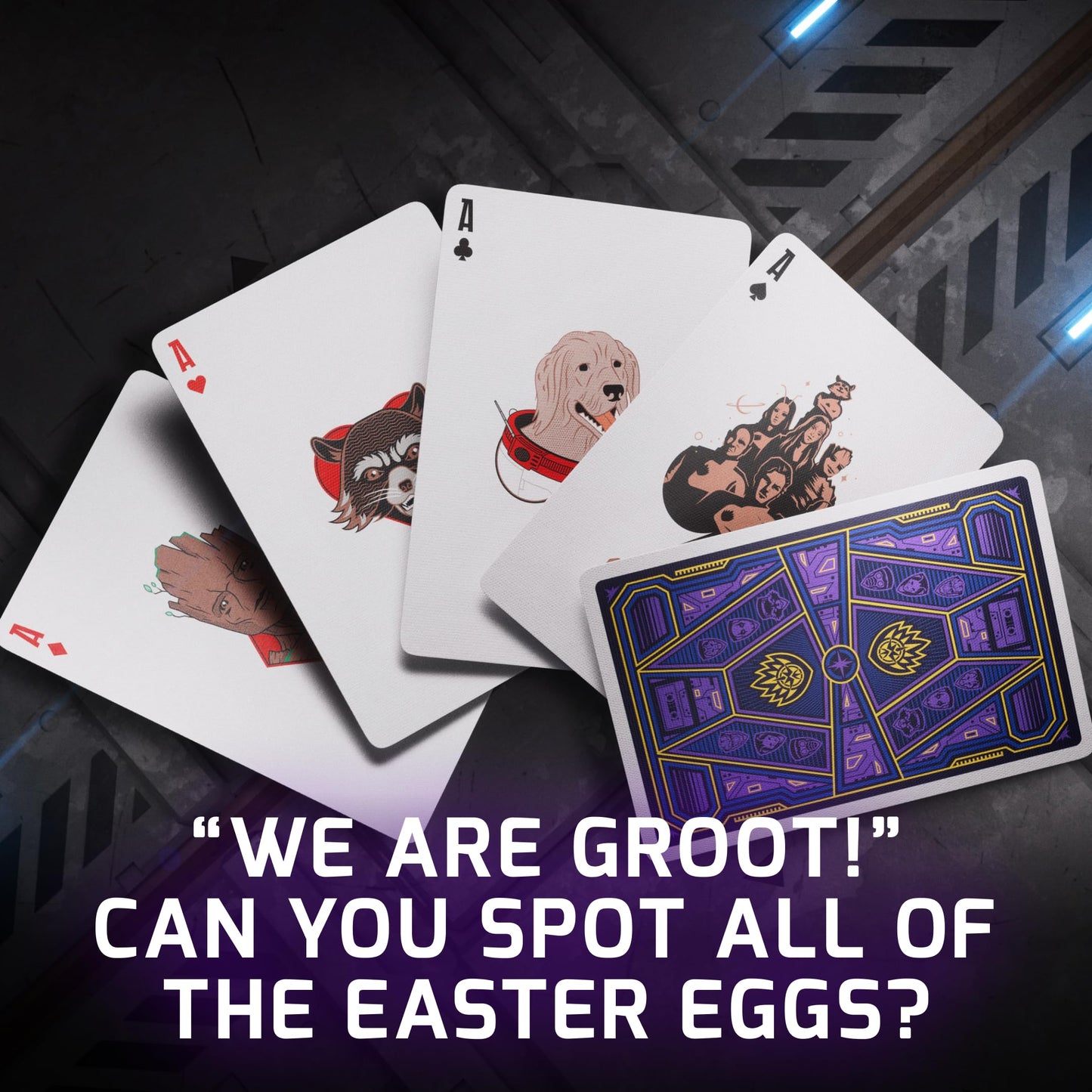 theory11 Guardians of The Galaxy Premium Playing Cards