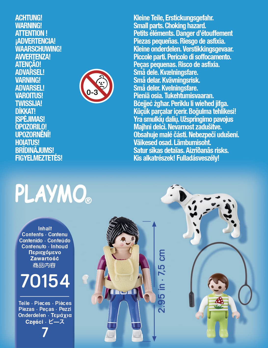 Playmobil Mama with Baby and Dog