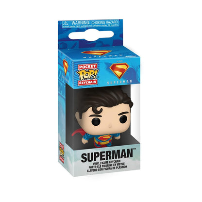 Funko Pop! Keychain: Superman 2025 Collectible Mini Figure