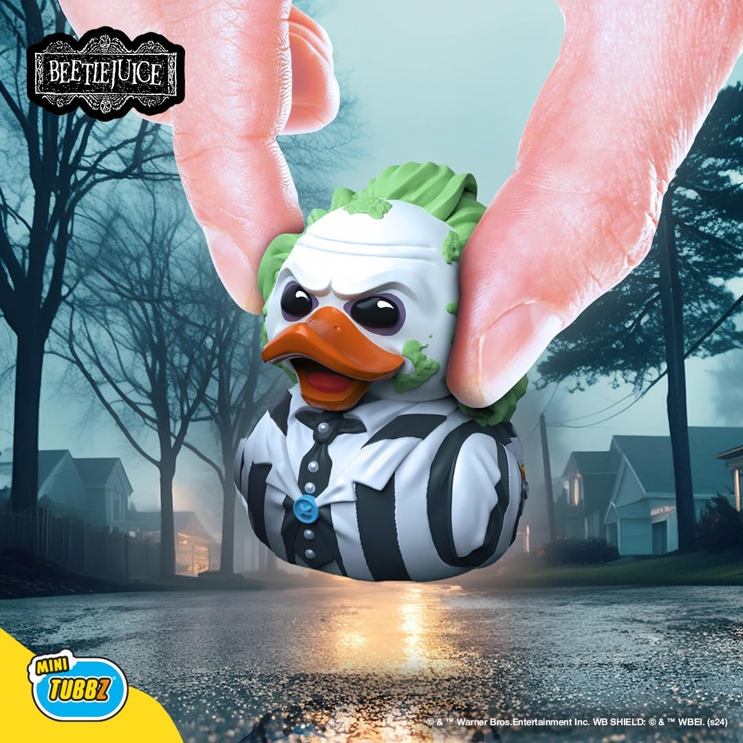 Mini TUBBZ Beetlejuice Rubber Duck 2-inch Collectible