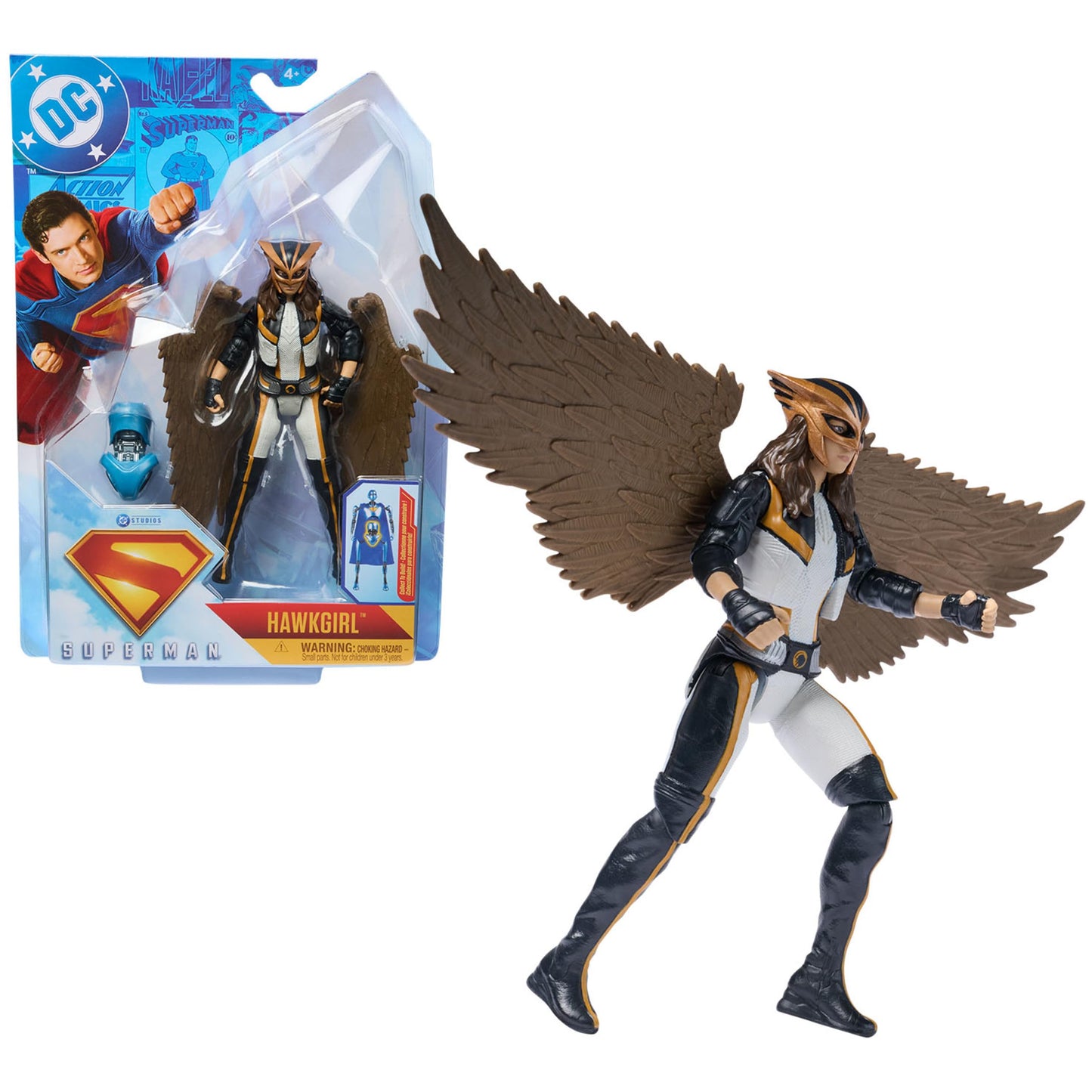 DC Comics Superman, Hawk Girl, 6-Inch Action Figure