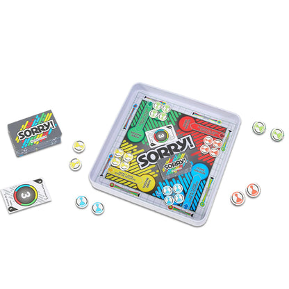 Hasbro Magnetic Travel Game Set - Bundle Featuring Sorry! and Guess Who?