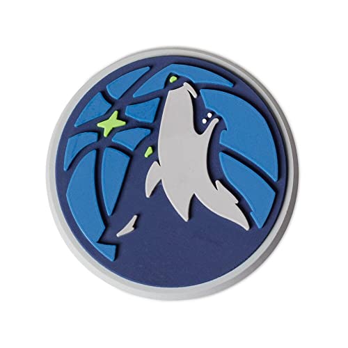 Crocs Jibbitz NBA Minnesota Timberwolves Shoe Charm | Jibbitz for Crocs