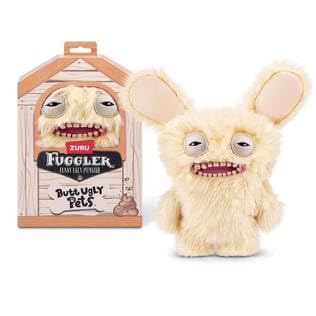 ZURU Fuggler Butt Ugly Pets 9-inch Mr Buttons Golden Retriever Plush Toy