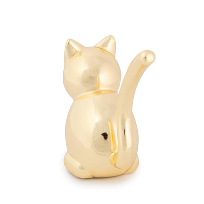 Umbra Zoola Cat Ring Metal Ring Holder Display for Jewelry, Brass