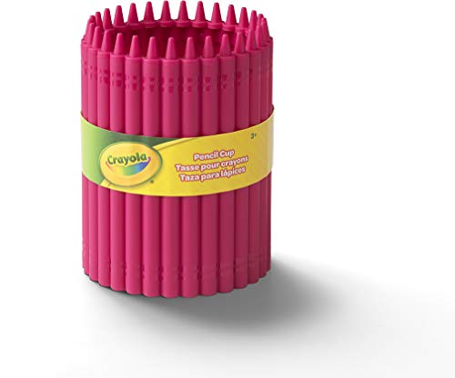 Crayola Pencil Cup, 3-1/2 x 4-3/4 Inches, Razzmatazz