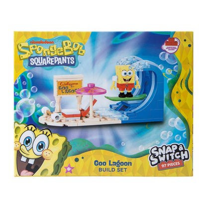 Well Played Toys SpongeBob SquarePants Goo Lagoon Build Set - 97 Pieces
