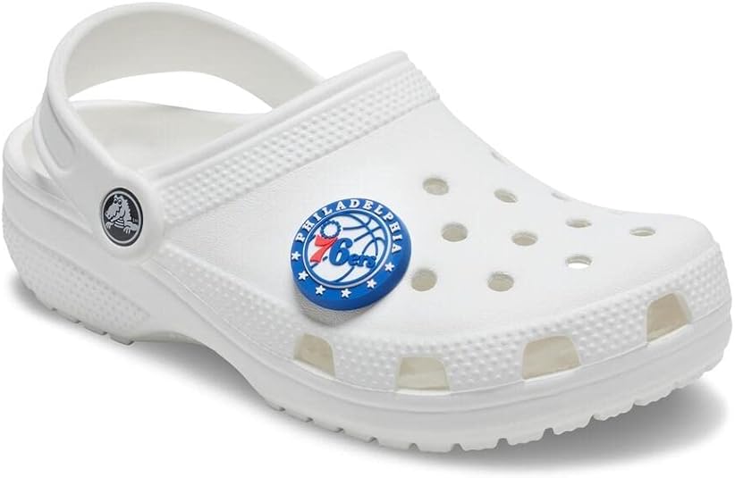 Crocs NBA Philadelphia 76ers Shoe Charm | Jibbitz for Crocs