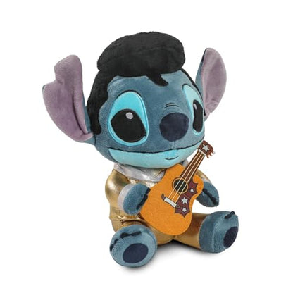 Disney Lilo and Stitch Gold Suit Elvis Stitch Collectible Plush Figure