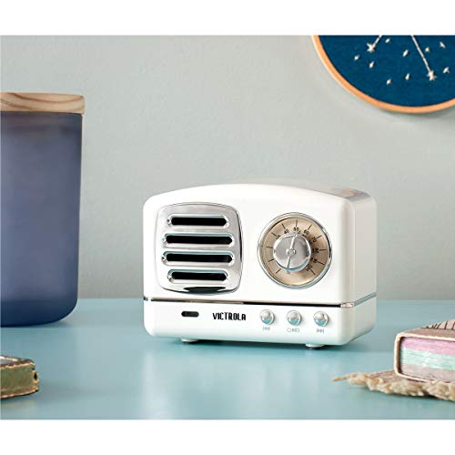 Victrola Lily Mini Bluetooth Stereo (VS-170), White