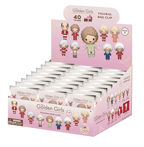 3D Figural Keyring Golden Girls Series 7 Mystery Pack (1 Random Figure)