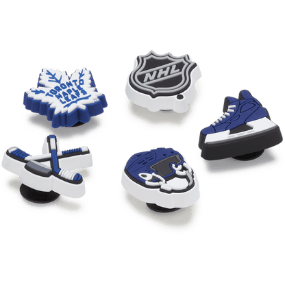 Crocs Jibbitz NHL Toronto Maple Leafs 5-Pack Shoe Charms | Jibbitz for Crocs