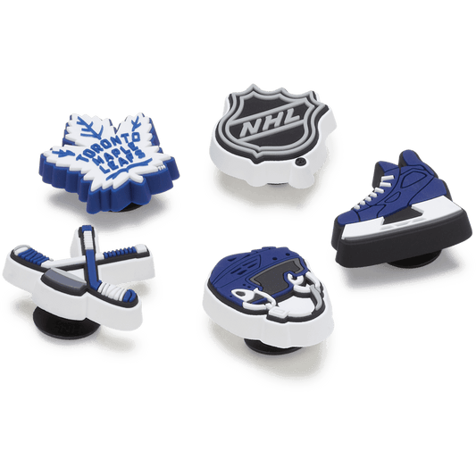 Crocs Jibbitz NHL Toronto Maple Leafs 5-Pack Shoe Charms | Jibbitz for Crocs