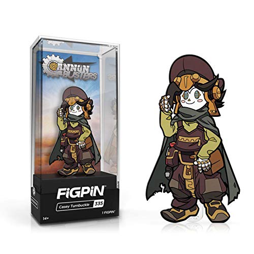 FiGPiN Cannon Busters Casey Turnbuckle Collectible Pin