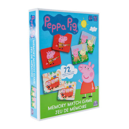 Peppa Pig Memory Matching Game - 72 Memory Cards