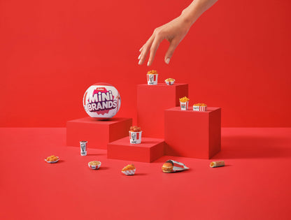 Mini Brands KFC® Series 1 Mystery Capsule by ZURU Real Miniature KFC® Brand Collectible Toy