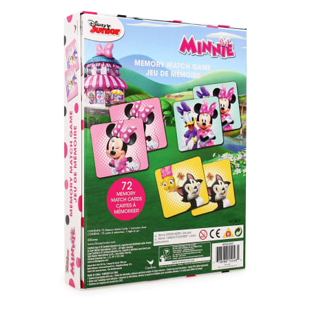 Disney Minnie Mouse Memory Matching Game - 72 Memory Cards