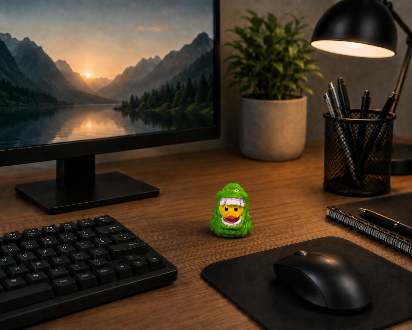 TUBBZ Ghostbusters Movie Slimer 2-Inch Collectible Mini Rubber Duck