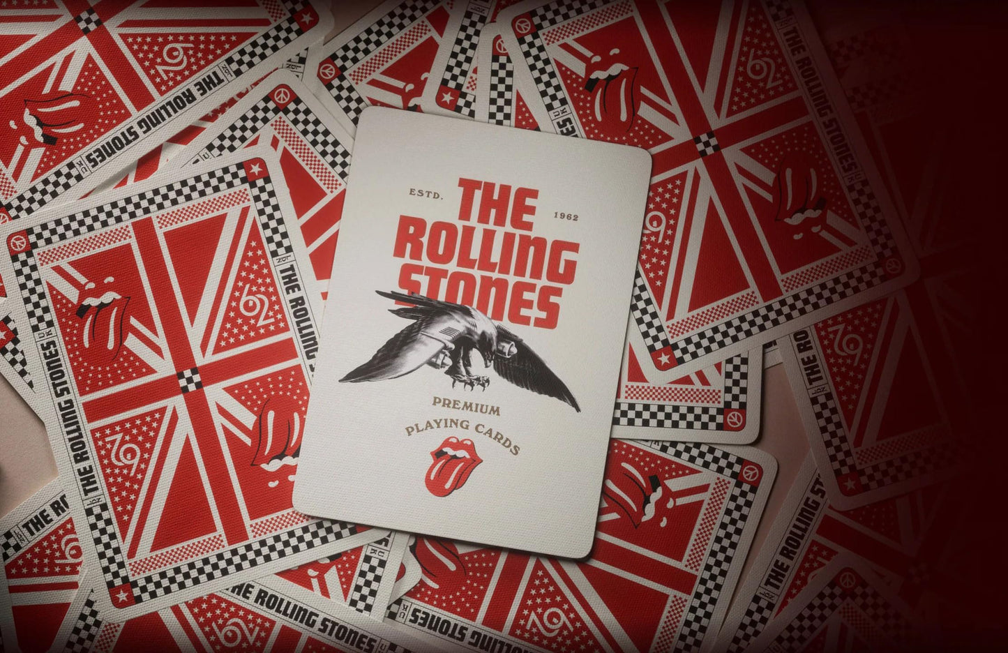 theory11 The Rolling Stones Premium Playing Cards, Poker Size Standard Index