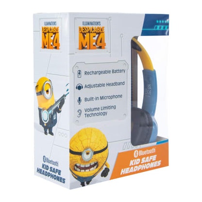 Illumination's Despicable Me 4 Bluetooth® Kid-Safe Headphones With Mic