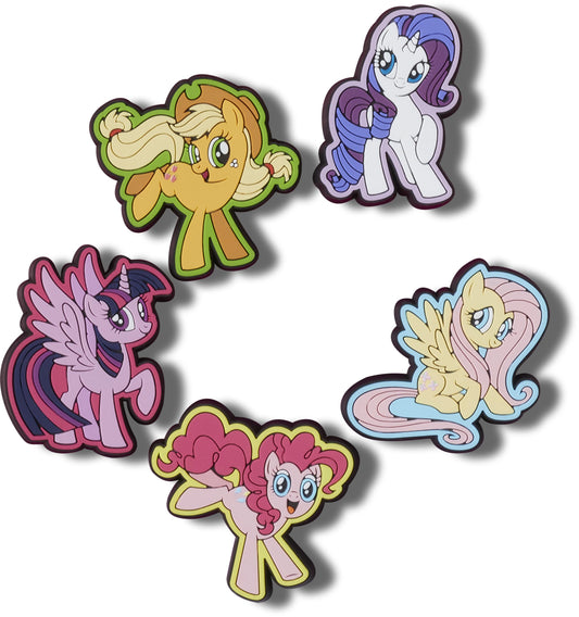 Crocs Jibbitz My Little Pony 5-pack Shoe Charms | Jibbitz for Crocs