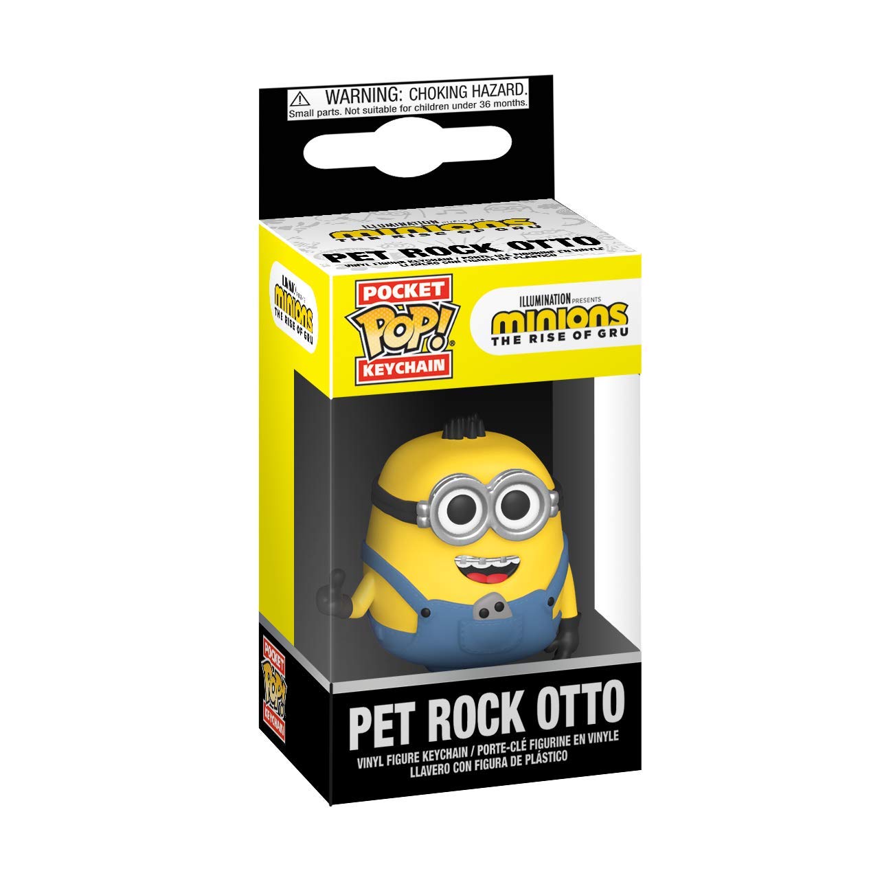 Funko Pop! Keychain: Minions: The Rise of Gru - Pet Rock Otto