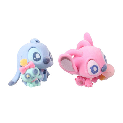 Disney Lilo & Stitch 2.0" Stitch with Scrump and Angel Mini Figures (flocked)