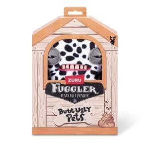 ZURU Fuggler Butt Ugly Pets 9-inch Annoyed Alien Dalmatian Plush Toy