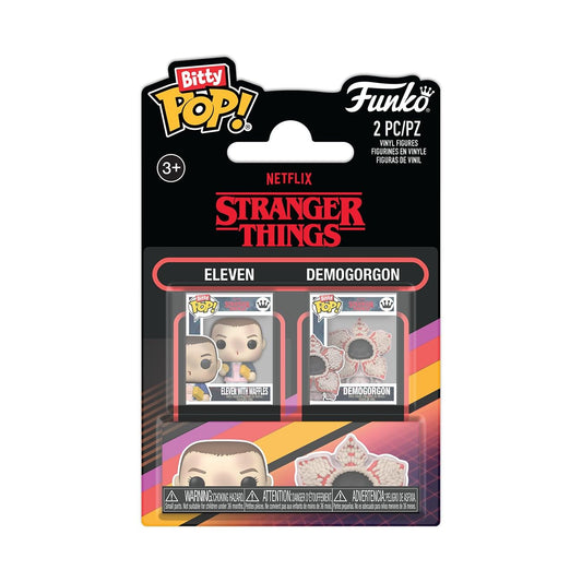 Funko Pop! Bitty 2-Pack: Stranger Things - Eleven & Demogorgon Collectible Figure