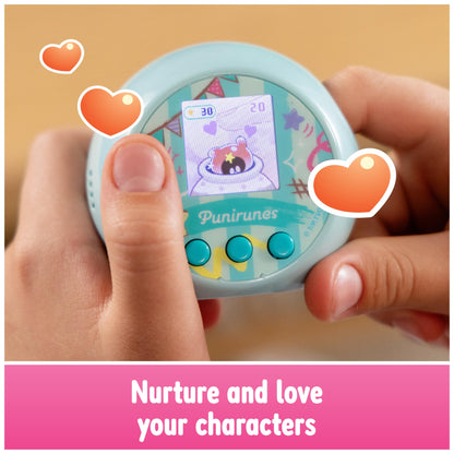 Punirunes Interactive Digital Toy with 55 Squishy Characters Inside