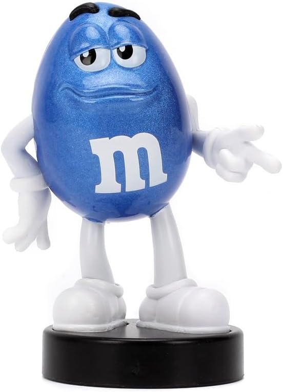 Jada Toys M&M’s Die-Cast Collectible 2.5-inch Metal Character Figures - Complete Set of 7 Figures