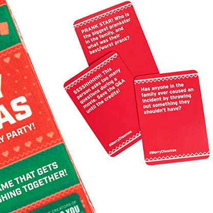 WHAT DO YOU MEME? Merry Dissmas – The Hilarious Family Holiday Party Game Family
