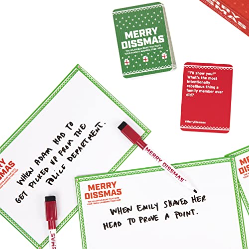 WHAT DO YOU MEME? Merry Dissmas – The Hilarious Family Holiday Party Game Family