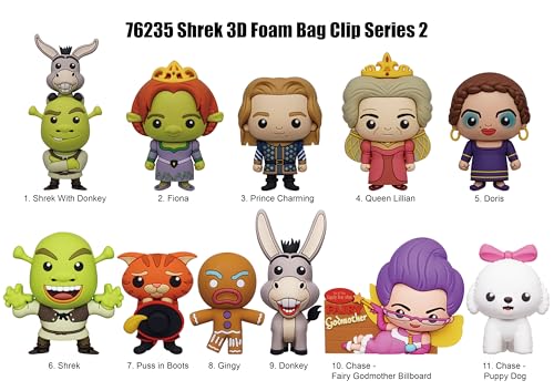 Universal Shrek Series 2 Collectible Bag Clip Mystery Pack (1 RANDOM Figure)