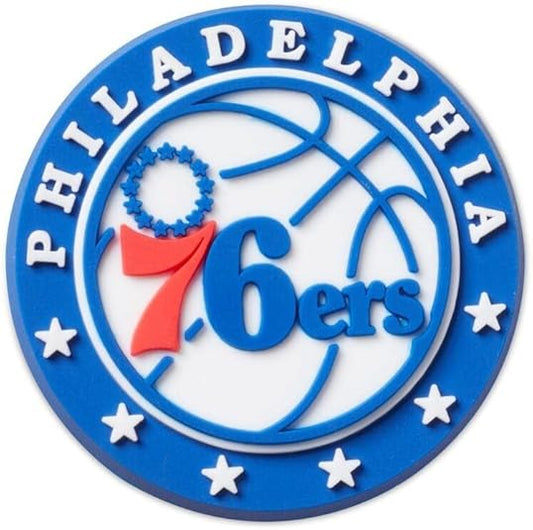 Crocs NBA Philadelphia 76ers Shoe Charm | Jibbitz for Crocs