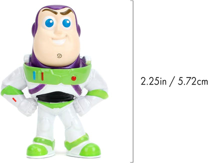 Jada Toy Story Metalfigs – Buzz Lightyear, Woody, Alien, Lotso 4-Pack Diecast Collectible Figure