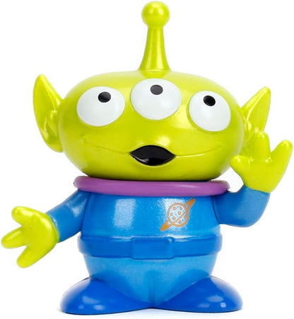 Jada Toy Story Metalfigs – Buzz Lightyear, Woody, Alien, Lotso 4-Pack Diecast Collectible Figure