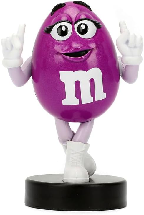 Jada Toys M&M’s Die-Cast Collectible 2.5-inch Metal Character Figures - Complete Set of 7 Figures